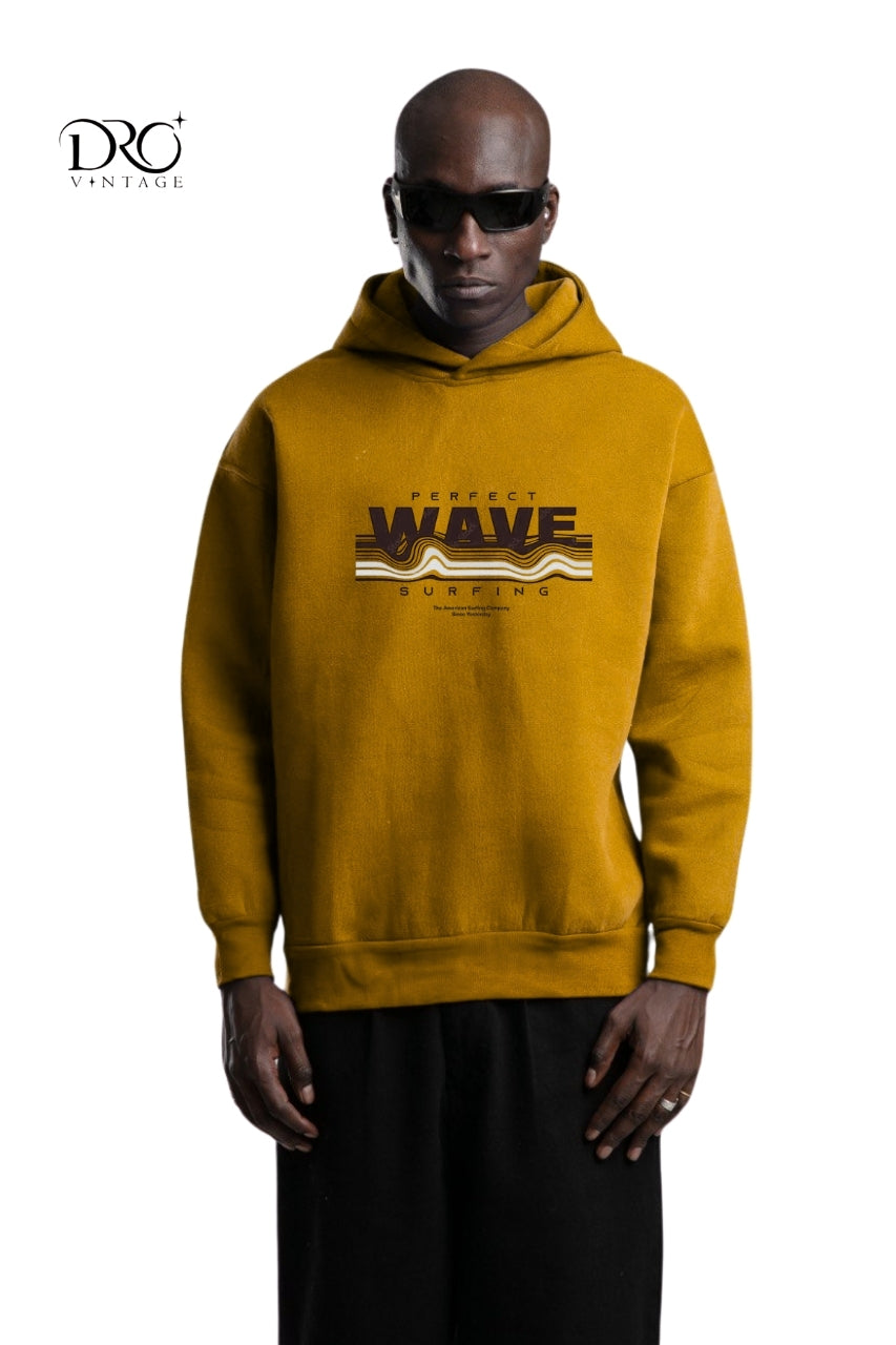 Dro Vintage Perfect Wave Surfing Hoodie